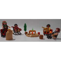 Playmobil - feu de camp