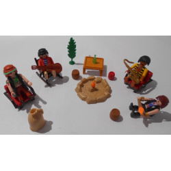 Playmobil - feu de camp