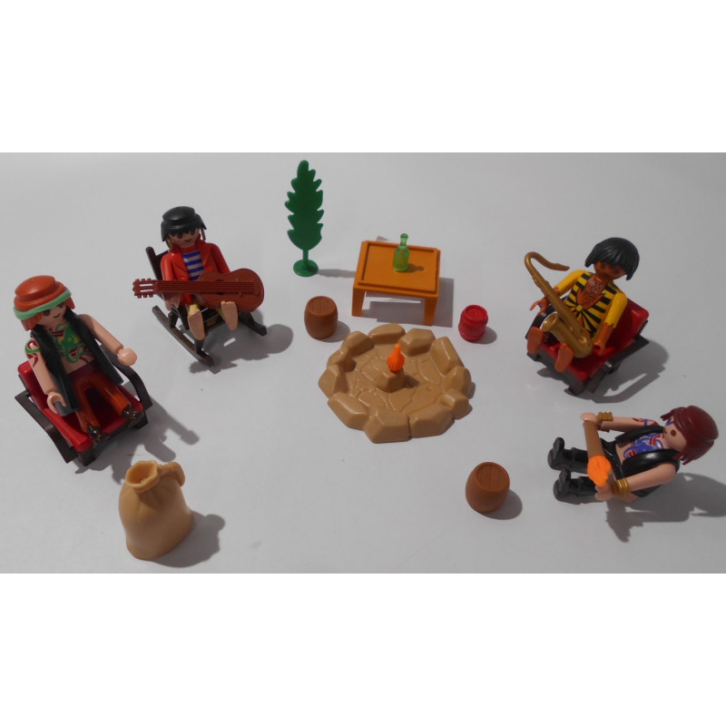 Playmobil - feu de camp