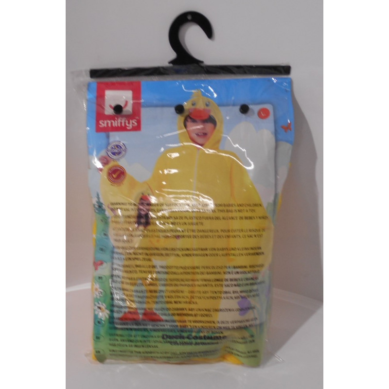 Costume de canard jaune