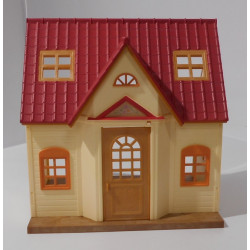 Maison, Cottage Pour Familles Sylvaniennes Avec Meubles Et Animal Lapin.