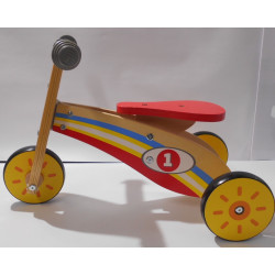 Tricycle draisienne en bois