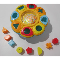 Jeu de forme à encastrer fleur