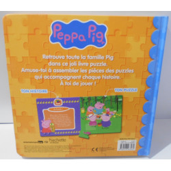 Livre puzzle PEPPA PIG - HACHETTE