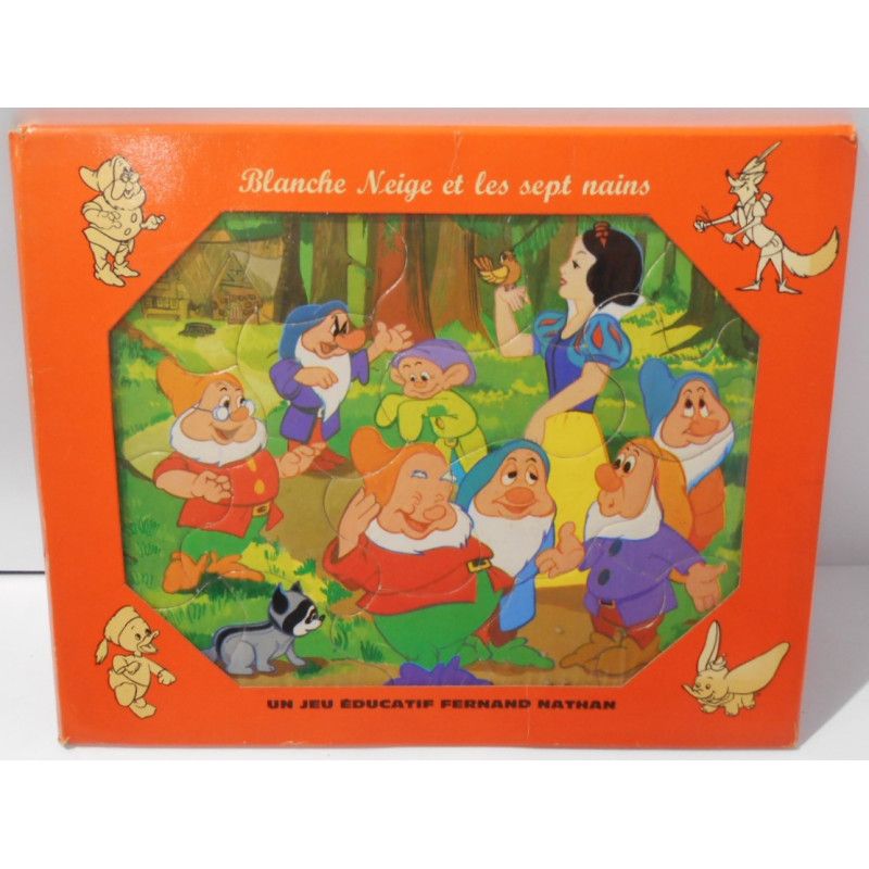 Puzzle Blanche neige et les sept nains- WALT DISNEY