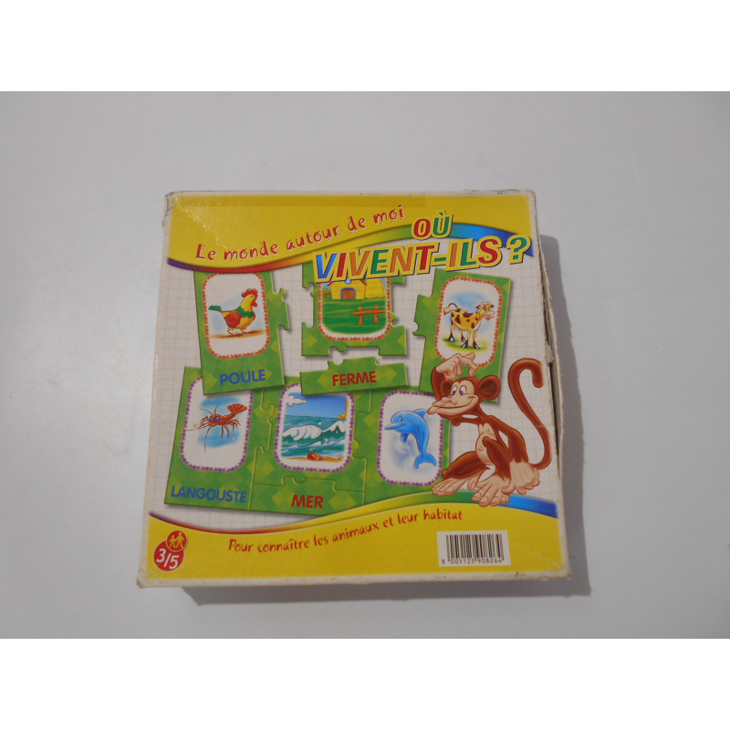 Puzzle éducatif le monde autour de moi - CLEMENTONI