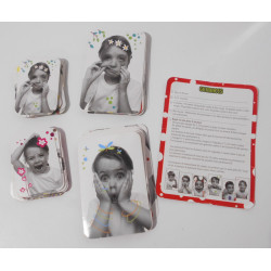 Grimaces- Jeu de mémoire- Djeco