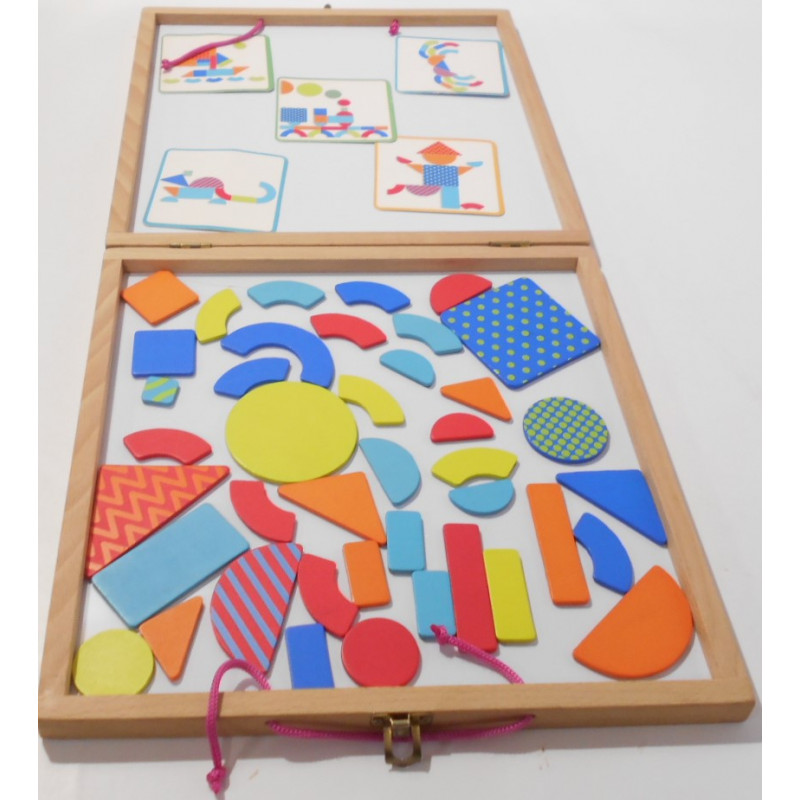 Malette Géoforme Oxybul tableau magnétique - Djeco