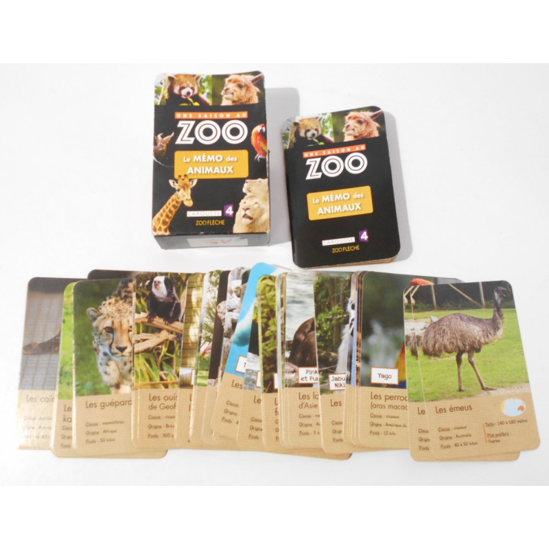 Jeu une saison au Zoo- Larousse