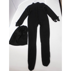 Déguisement combinaison noir enfant