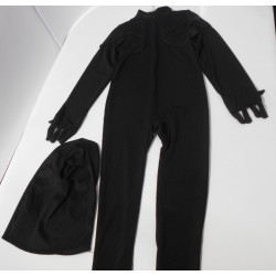 Déguisement combinaison noir enfant