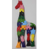 Puzzle en bois Girafe