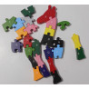 Puzzle en bois Girafe