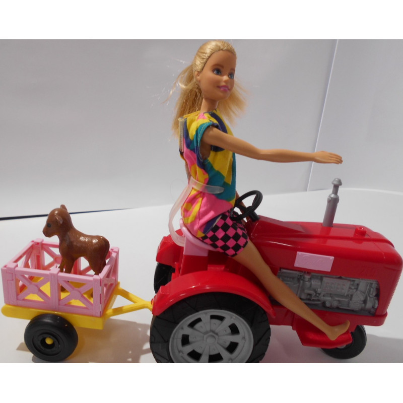 Tracteur Barbie Tractor Barbie Little People Vehicle