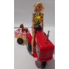 Barbie tracteur