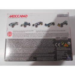 Coffret Meccano 5 Modèles Roadster Cabriolet - Réf 18202