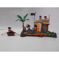 Playmobil - L'ilôt des pirates (Inspirée de la réf 70979)