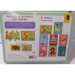 Puzzles en numéro - Les Contes - Piccolia