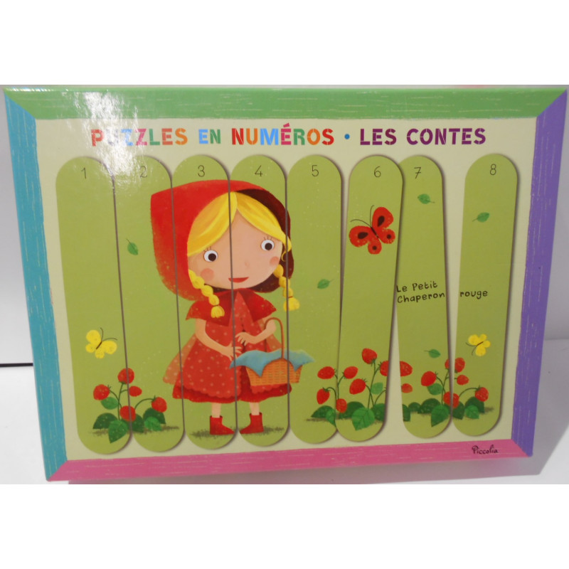 Puzzles en numéro - Les Contes - Piccolia