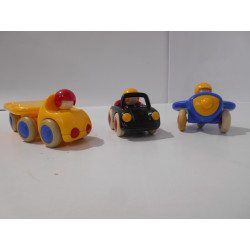 Lot de 3 véhicules Chicco -...