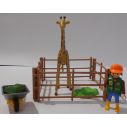 Playmobil - enclos a girafe