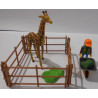 Playmobil - enclos a girafe