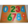 Puzzle en bois Chiffres