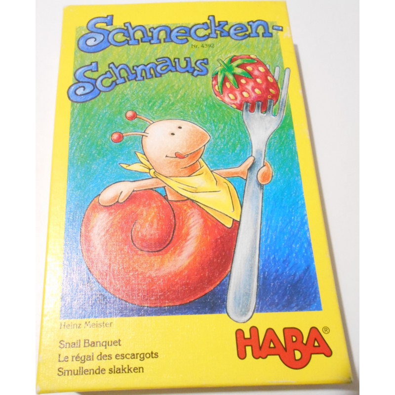 Le régal des escargots -Haba