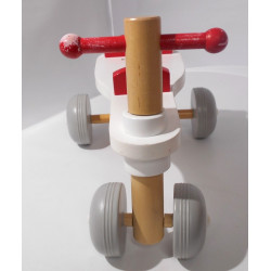 Porteur tricycle vélo 4 roues - Oxybul en bois