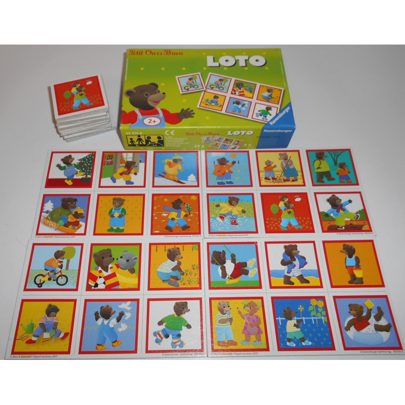 Jeu de Loto Petit ours brun-Ravensburger
