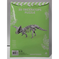 Puzzle 3D Tricératops