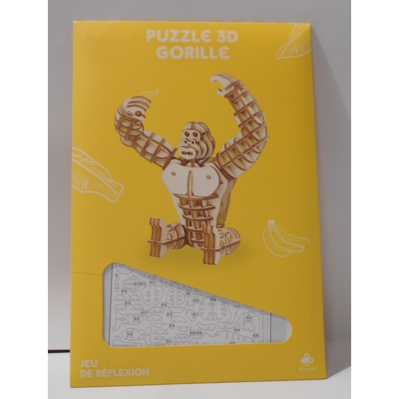 Puzzle 3D Gorille