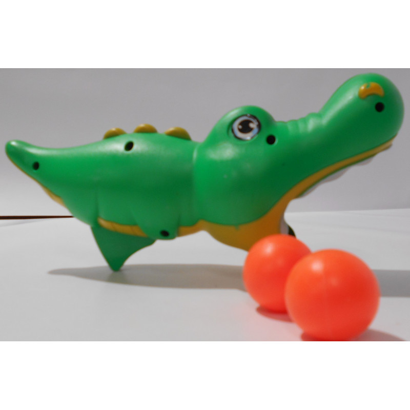 Tire balle crocodile