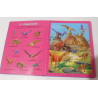 Livre Puzzle les dinosaures