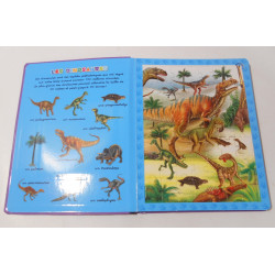 Livre Puzzle les dinosaures