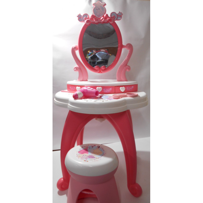 Coiffeuse disney et son tabouret-Smoby