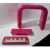 Piano "Barbie" rose