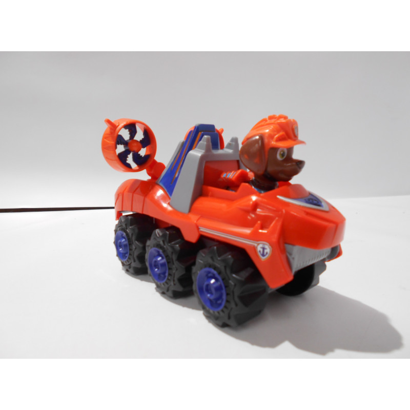 Voiture Dino Rescue Pat Patrouille + Figurine Zuma