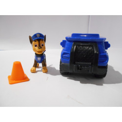 Tour de contrôle Pat Patrouille + Véhicule et Figurine Chase
