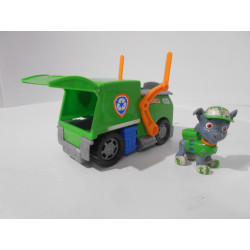 Camion de recyclage Pat Patrouille + Figurine Rocky