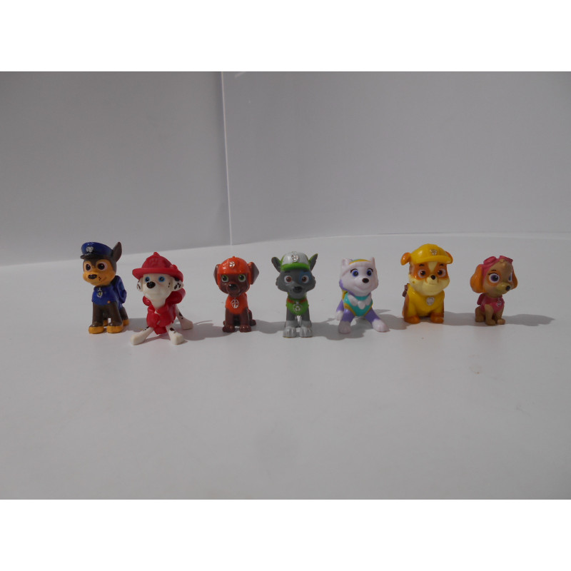 Lot 7 figurines Pat Patrouille