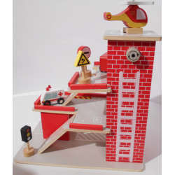 Caserne de pompiers en bois - one two fun