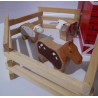 Ferme en bois + Accessoires