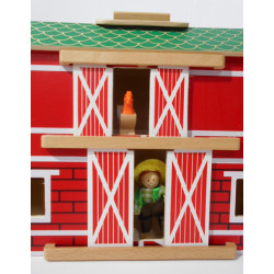 Ferme en bois + Accessoires