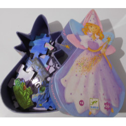 Puzzle : La fée et la licorne - DJECO