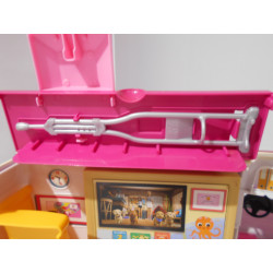 Ambulance Barbie Mattel + poupée