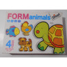 Puzzle Form animals-Diset