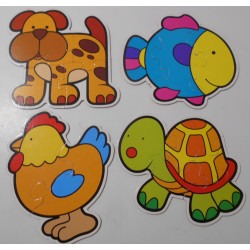 Puzzle Form animals-Diset
