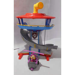 Tour de contrôle Pat Patrouille + Véhicule et Figurine Stella