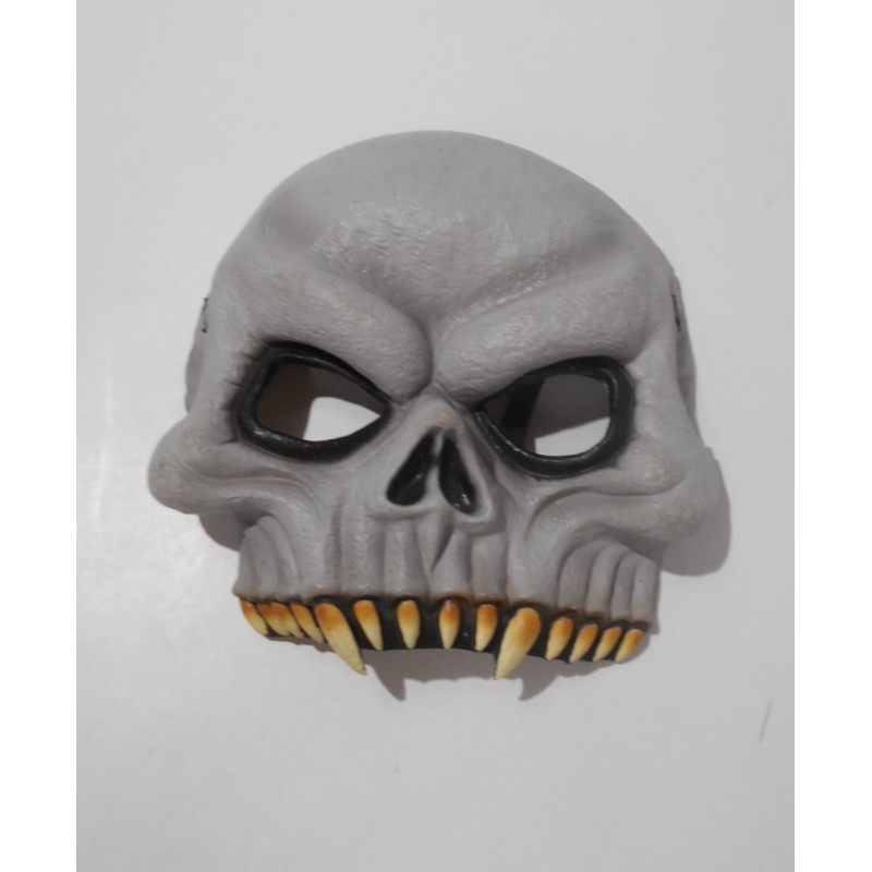 Demi-masque tête de mort